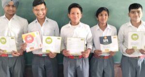 Medals to the winners of National Science Olympiad