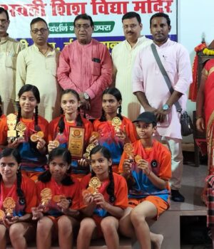 Chhapra's dominance in Vidya Bharti regional kabaddi competition
