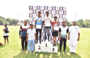 Vidya Bharti district level athletics competition concluded