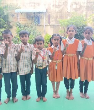 "Student Parliament" at Shri Saraswati Shishu Mandir School