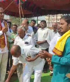 Siddipet High School Building Bhumi Pujan Program